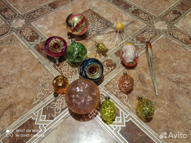 Елочные игрушки СССР