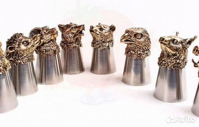 Рюмки перевёртыши Подарочный набор рюмок