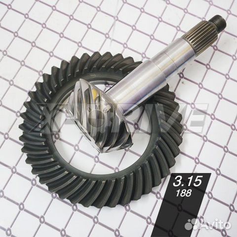 Главная пара 3,15 188 тип для bmw e34, e36, e30