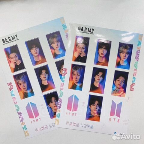 Стикеры, наклейки BTS