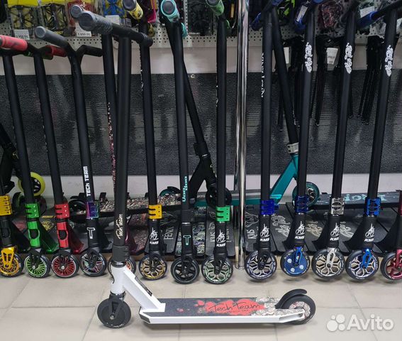 Трюковой самокат Tech team duker 404 2022