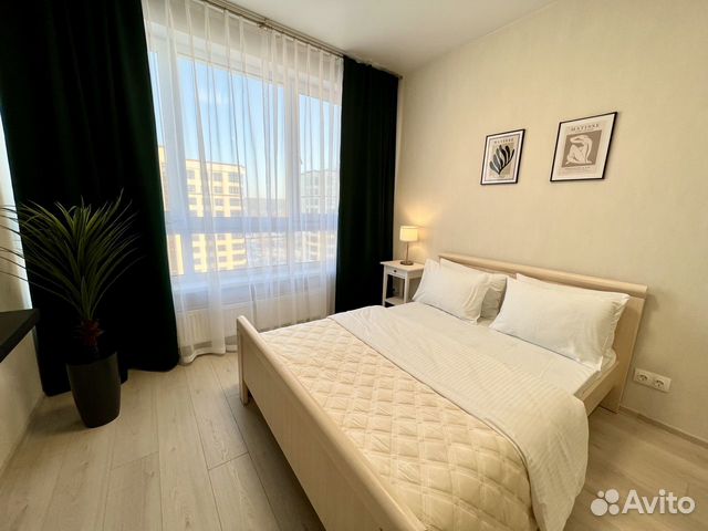 

Квартира-студия, 30 м², 1 кровать
