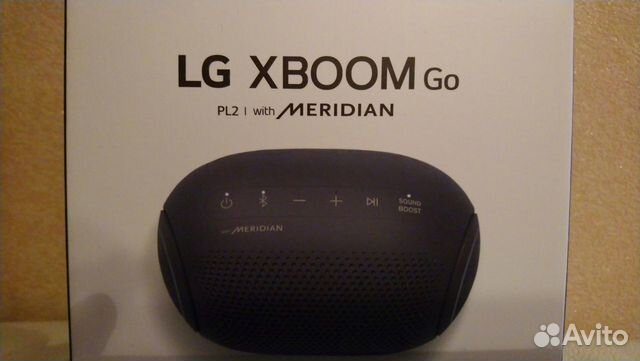 Портативная колонка LG Xboom Go PL2 жёлтая