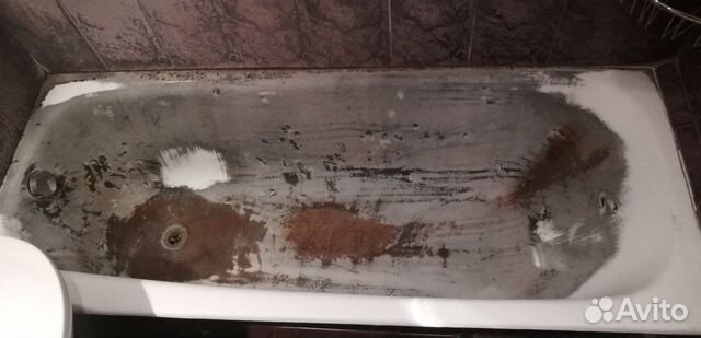 Реставрация ванн. Литьевой. Мрамор. Ярли. Подольск