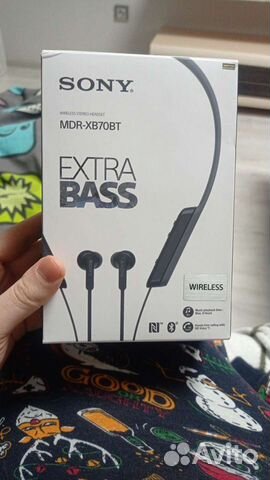 Беспроводные наушники sony