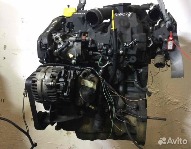 Двигатель Renault Kangoo K9k800 1.5 дизель 2008