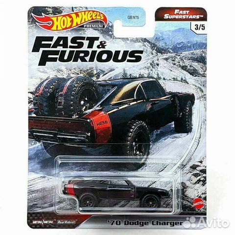 Hot Wheels Premium Fast & Furious Fast Superstars