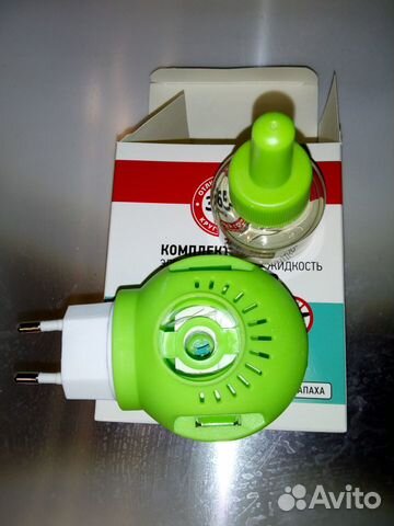 Электрофумигатор и жидкость от комаров, комплект