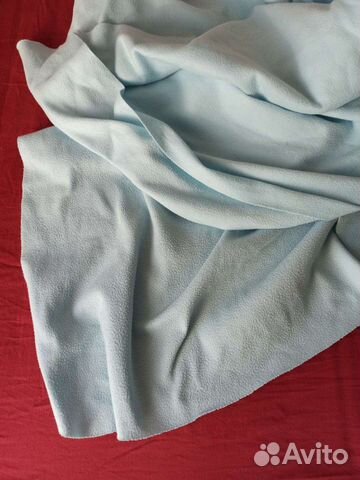 Плед икеа голубой