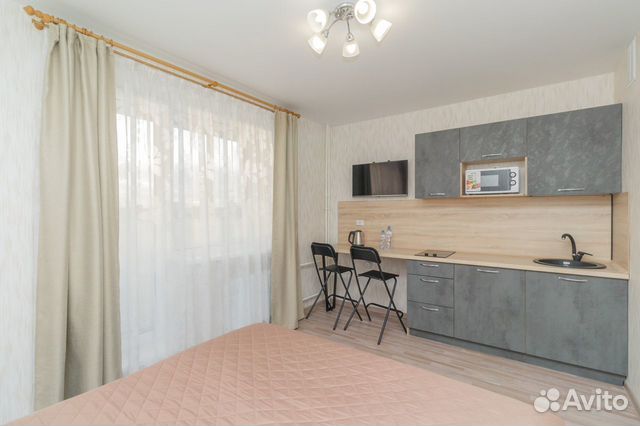

Квартира-студия, 26 м², 2 кровати