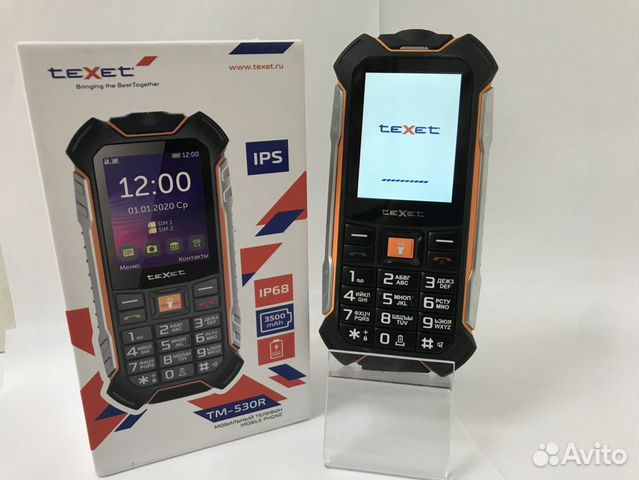 Телефон texet tm 530r