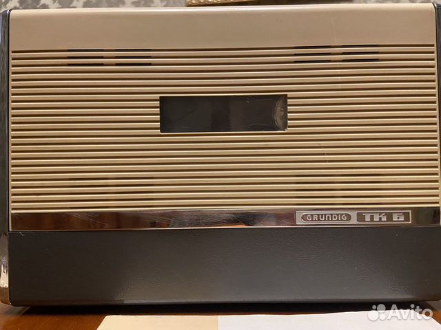 Катушечный магнитофон grundig tk 6 с микрофоном