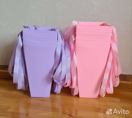 Сумка коробка переноска для цветов