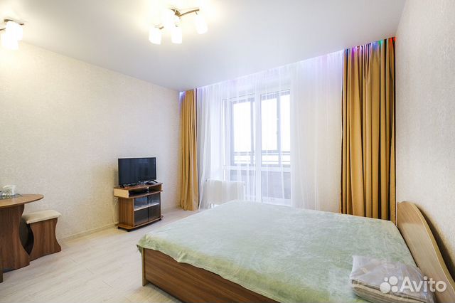 

Квартира-студия, 30 м², 1 кровать