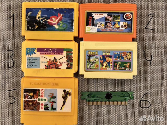 Картриджи для dendy 8 bit