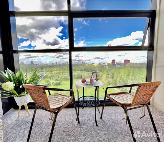 

1-к. квартира, 38 м², 2 кровати