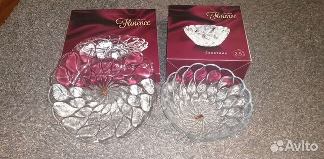 Посуда Флоренция, новая, салатник и блюдо