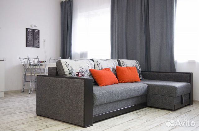 

Квартира-студия, 50 м², 2 кровати