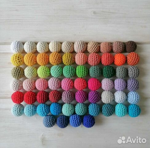 Обвязанные бусины