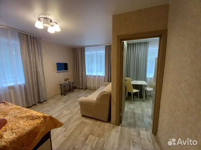 

1-к. квартира, 38 м², 2 кровати