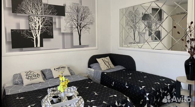 

Квартира-студия, 20 м², 2 кровати