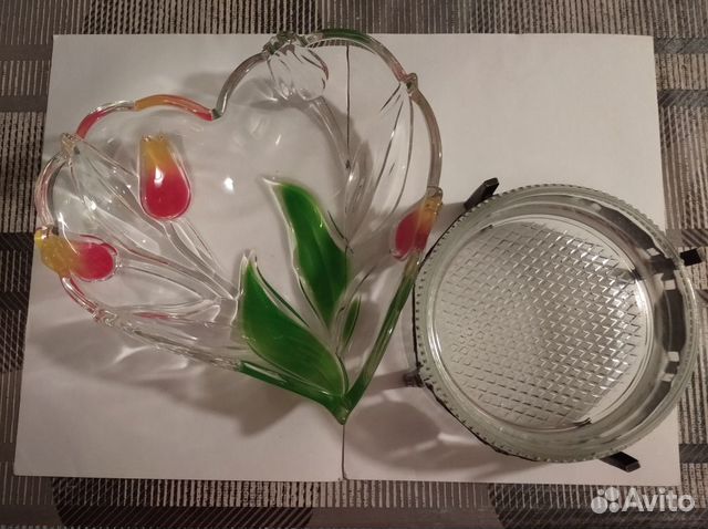 Винтажные стеклянные изделия для интерьера