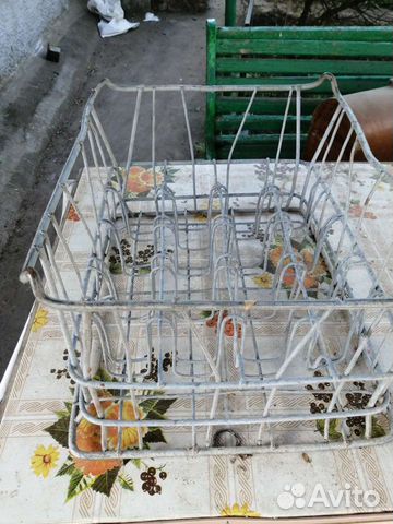 Ящик №1 для молочных бутылок СССР