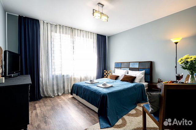 

1-к. квартира, 40 м², 1 кровать