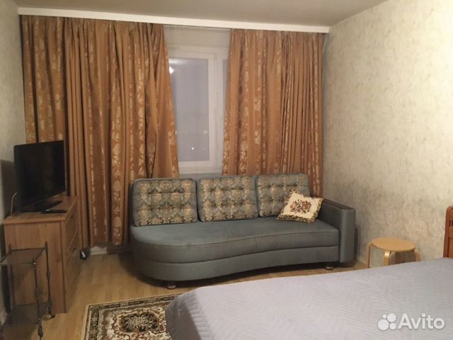 

1-к. квартира, 38 м², 2 кровати
