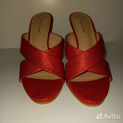 Туфли женские 38 размер красные