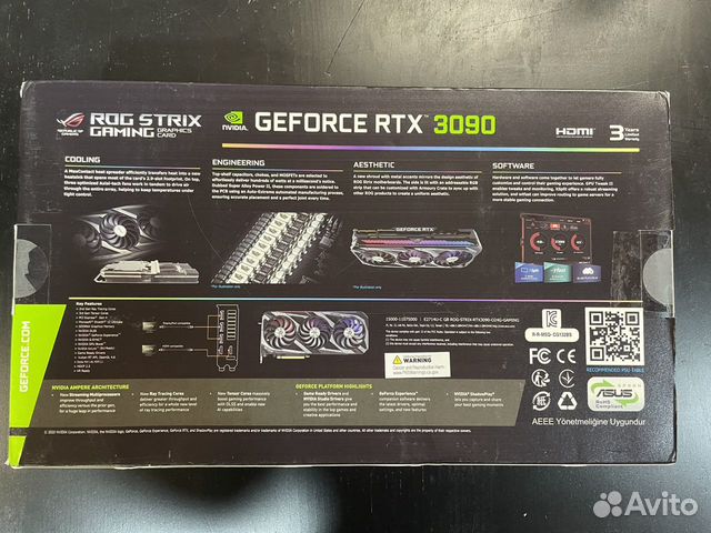 Asus ROG Strix GeForce RTX 3090 OC Edition 24GB