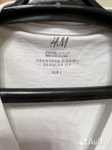 Футболка мужская h&m