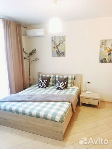 

Квартира-студия, 34 м², 2 кровати