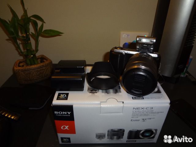 Sony NEX-C3(18-55мм) Сумка.4гб.Доп/Акб. Япония