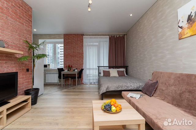 

Квартира-студия, 31 м², 2 кровати