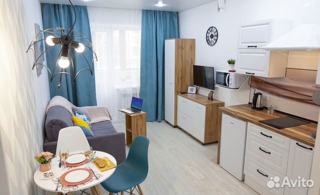 

Квартира-студия, 25 м², 1 кровать