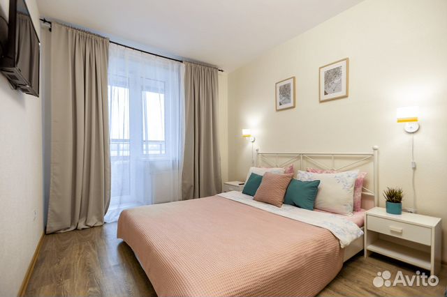 

1-к. квартира, 33 м², 2 кровати