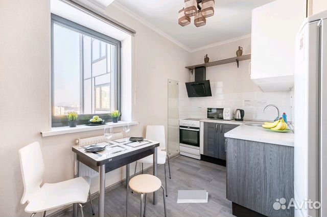 

1-к. квартира, 45 м², 2 кровати