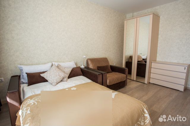

1-к. квартира, 35 м², 2 кровати