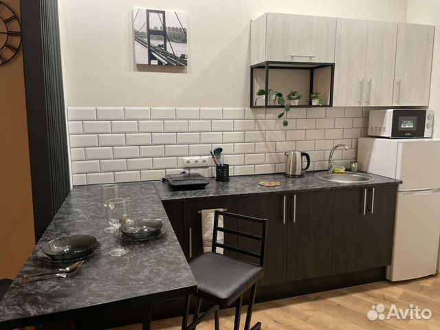 

Квартира-студия, 30 м², 1 кровать