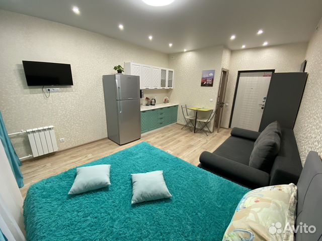 

Квартира-студия, 32 м², 1 кровать