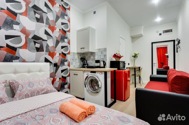 

Квартира-студия, 20 м², 2 кровати