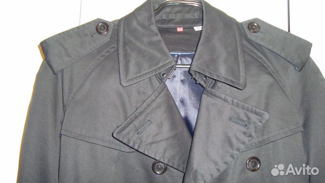 Плащ мужской /черный новый uniqlo Плащ мужской /черный новый uniqlo