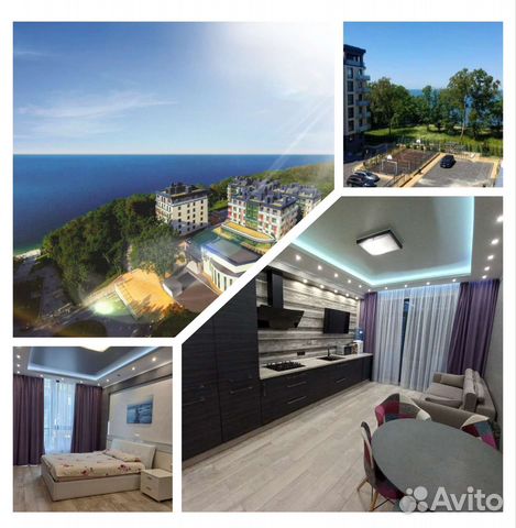 

1-к. квартира, 55 м², 2 кровати