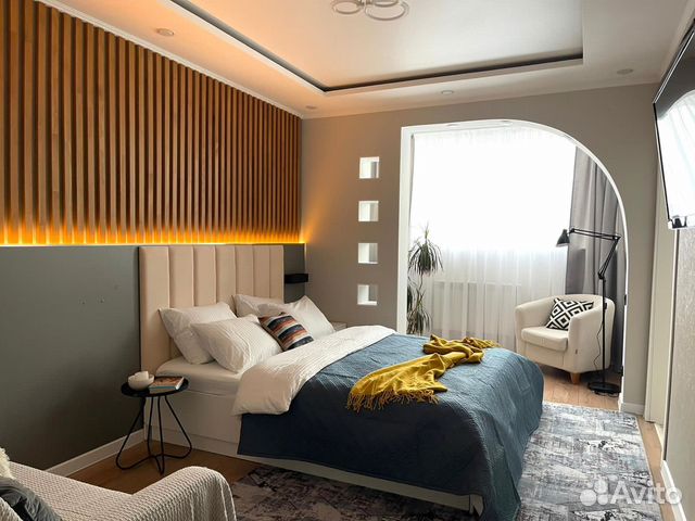 

1-к. квартира, 35 м², 2 кровати
