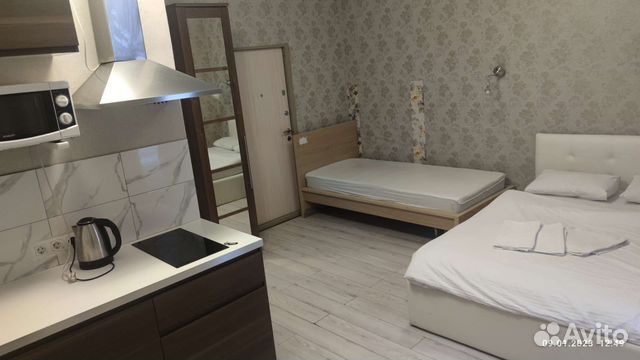 

Квартира-студия, 18 м², 3 кровати