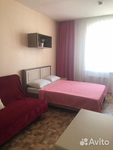 

Квартира-студия, 35 м², 2 кровати