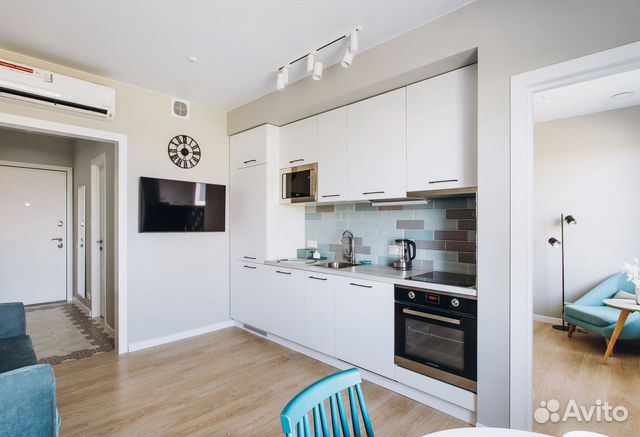 

2-к. квартира в апарт-отеле, 32 м², 2 кровати