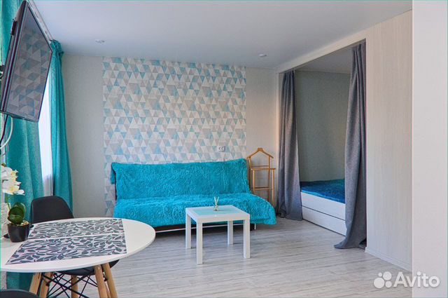 

Квартира-студия, 30 м², 2 кровати