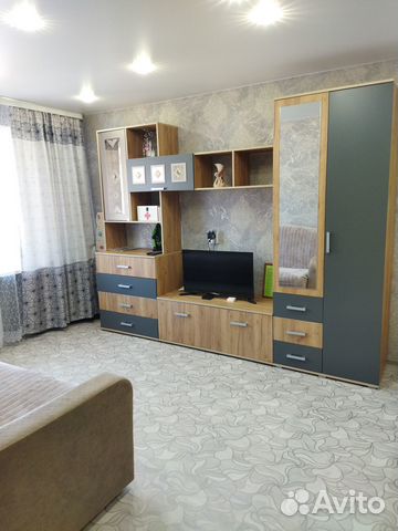 

1-к. квартира, 30 м², 2 кровати